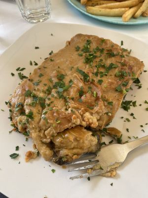 delicious vegan moussaka!  at Thea in Athens