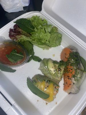 Spring Rolls Fresh  at Eat Me Kech in Marrakech