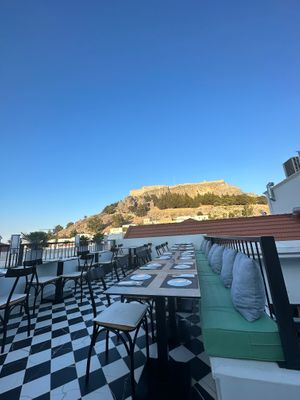  at Mystilli Roof Garden in Rhodes