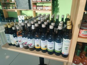Oils at eRule Bio Markt in Ulaanbaatar