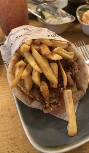 Vegan Gyros  at Cuzina in Nottingham