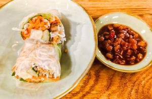 Summer roll at The Kind Bowl - Serangoon Garden in Northeast Singapore