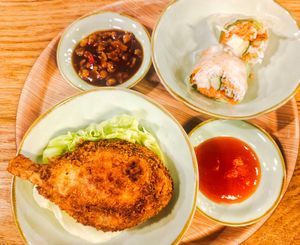 Side dishes yummy at The Kind Bowl - Serangoon Garden in Northeast Singapore