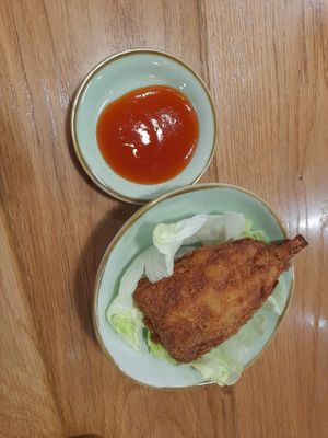 V wings at The Kind Bowl - Serangoon Garden in Northeast Singapore