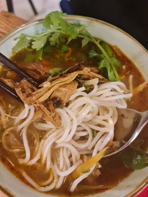 Royal Spicy Tangy noodle ~ 4/11/22 at The Kind Bowl - Serangoon Garden in Northeast Singapore