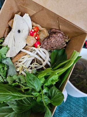 Grab Food ~ 3/4/24 Premium Pho at The Kind Bowl - Serangoon Garden in Northeast Singapore