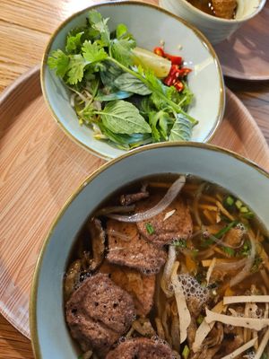 Hanoi Pho ~ 21/4/24 at The Kind Bowl - Serangoon Garden in Northeast Singapore