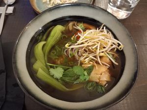 Vegan Pho at NUNU in Rome