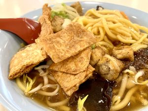 Lor Mee: not bad 😋   at Eight Immortals Vegetarian - 八仙素食园 - Bukit Panjang in West Singapore
