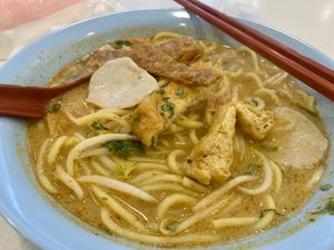 Vegetarian Laksa: Save your calories for something else 😂   at Eight Immortals Vegetarian - 八仙素食园 - Bukit Panjang in West Singapore