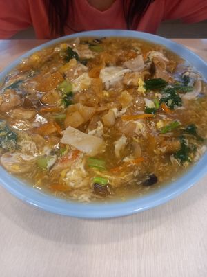 河粉好吃😋 at Eight Immortals Vegetarian - 八仙素食园 - Bukit Panjang in West Singapore