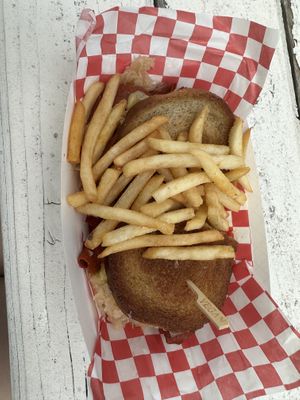 Reuben  at Secret Vegan Kitchen in New York City