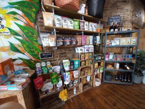 Packaged stuff at La Amazonas in South East London