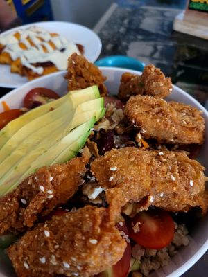 Bowl de soyp frito at Loving Hut - Costa Rica in Heredia