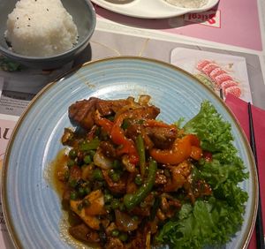 Fried Tofu   at Akakiko in Vienna