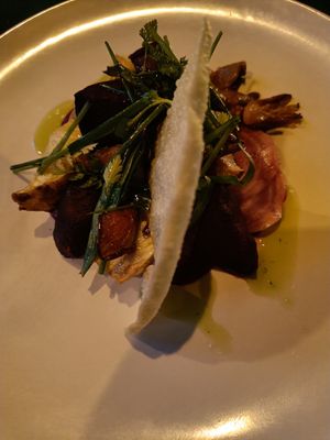 One of the main courses at Restaurant Carotte in Deventer