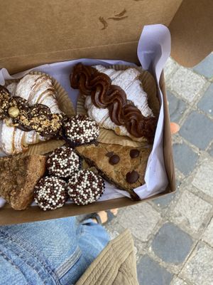 Shared with non-vegan Brazilians and they said they the brigadeiro was just as good as the real thing and if I hadn’t of told them, they wouldn’t of known  at VegannA Café e Bistrô in Curitiba