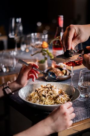 Unsere Trüffel Pasta auch in Veganer Option 😊✌🏼 at Bartmans Kitchen in Timmendorfer Strand