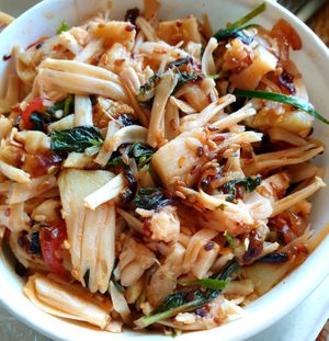 spicy shredded jackfruit  at SHYAMA - CLOSED in Canoga Park