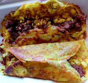 banh xeo tacos at SHYAMA - CLOSED in Canoga Park