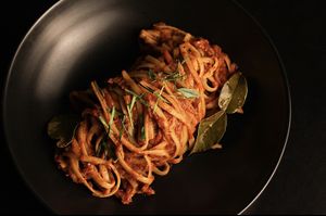 tom yum linguine  at SHYAMA - CLOSED in Canoga Park