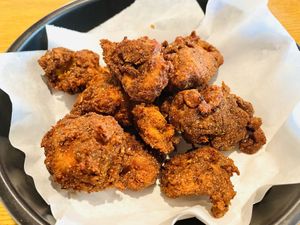 South/East Asian seasoned Popcorn Chickun✨Delicious   at SHYAMA - CLOSED in Canoga Park