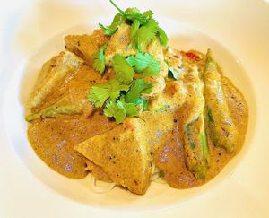 Tofu lemongrass vermicelli   at SHYAMA - CLOSED in Canoga Park