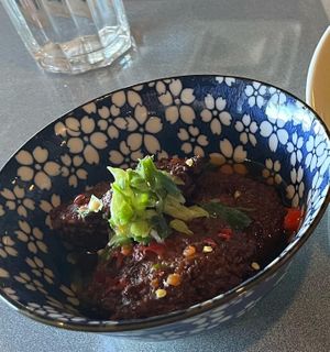 (Vegan) grilled pork patty for vermicelli  at SHYAMA - CLOSED in Canoga Park