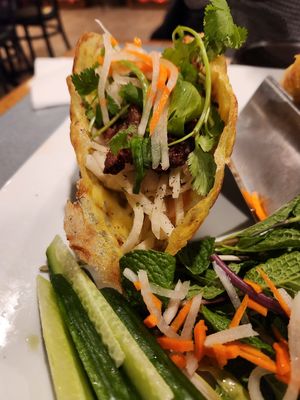 BANH XÈO TACOS..$I6 at SHYAMA - CLOSED in Canoga Park