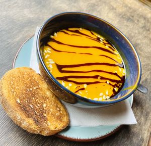 Hokaido polievka  at Art Cafe in Ziar Nad Hronom