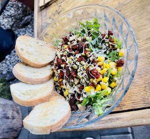 Vegansky studeny salat s tempehom  at Art Cafe in Ziar Nad Hronom