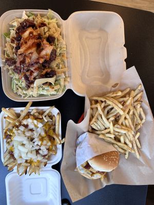   at Juicy J's Smoked Burgers in Poulsbo