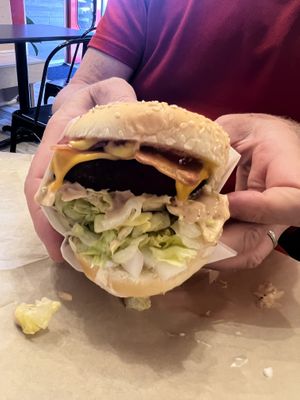   at Juicy J's Smoked Burgers in Poulsbo