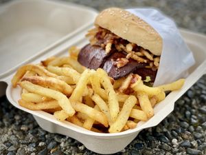 Western BBQ  at Juicy J's Smoked Burgers in Poulsbo