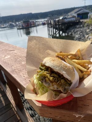   at Juicy J's Smoked Burgers in Poulsbo