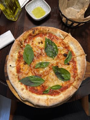 Vegan margarita  at Gatto Matto Ristorante in Bratislava