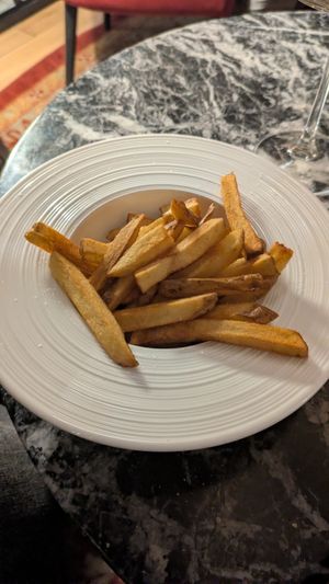 Fries at Gatto Matto Ristorante in Bratislava