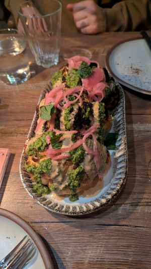 Cauliflower at Delbar Middle Eastern in Atlanta