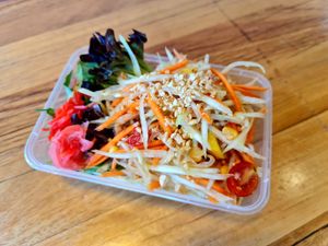 Som Tum Thai (Papaya salad) at Cookatoo Kitchen in Richmond