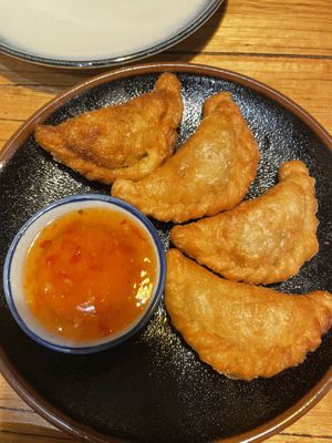 Curry puffs  at Cookatoo Kitchen in Richmond