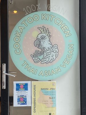  Fully vegan Cookatoo Kitchen at Cookatoo Kitchen in Richmond
