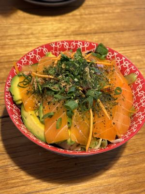 Vegan salmon salad   at Cookatoo Kitchen in Richmond