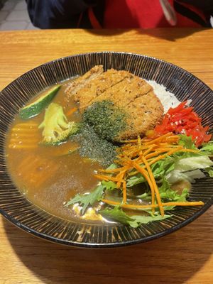 Chicken katsu curry  at Cookatoo Kitchen in Richmond