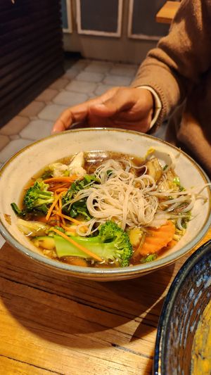 Duck noodle soup at Cookatoo Kitchen in Richmond