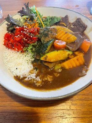 Japanese beef curry at Cookatoo Kitchen in Richmond