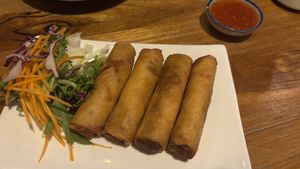 Spring rolls  at Cookatoo Kitchen in Richmond