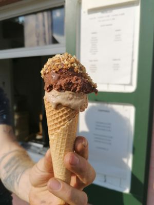 Chocola hazelnoot at Ijspaleis T'Sonneputje Pop-Up in Ghent