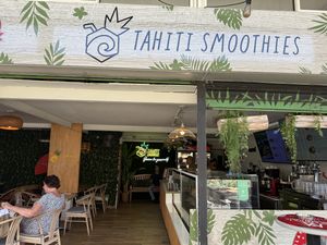   at Tahiti Smoothies in Tahiti