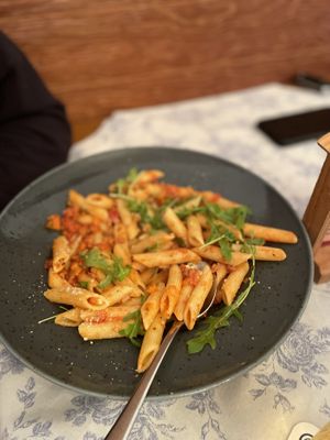 Vegan Pasta Dish  at Gasthof Oberwirt in Ramsau Bei Berchtesgaden