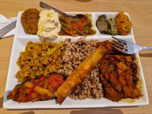  at The Box Cafe. in Cambridge